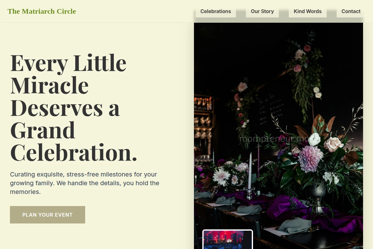 baby Event Planning